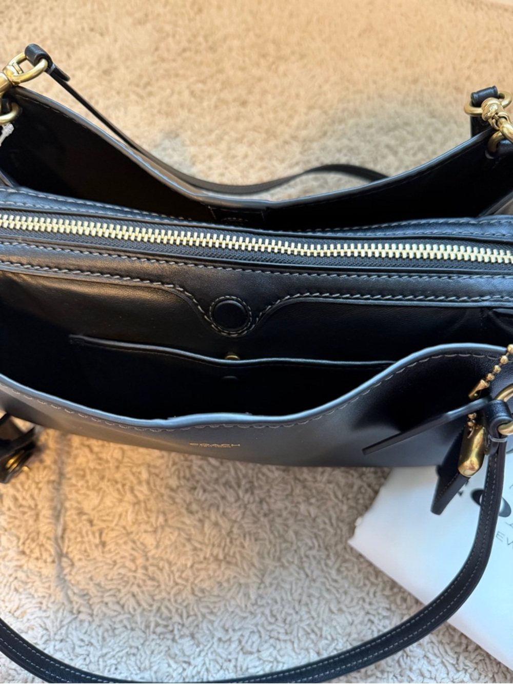 NWT Coach Rogue 34 - Black - Picture 3 of 10